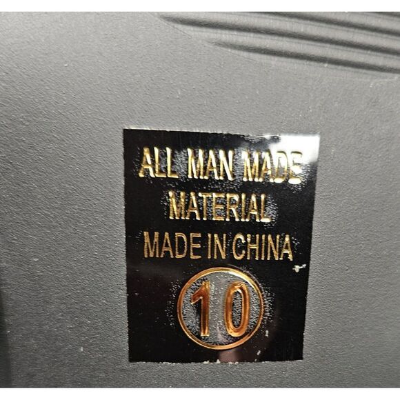 Size 10 Black Ankle Booties Silver Chains Side Zip Snakeskin Detail Pointed SODA - Picture 11 of 14